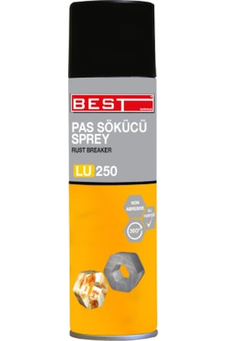 Best Pas Sökücü Sprey Yağlayıcı Paslanmayı Önler 250 ML Lu250