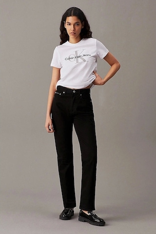 Calvin Klein Jeans Ck Jeans Authentıc Slım Straıght Kadın Siyah Jeans J20j224896-beh Siyah