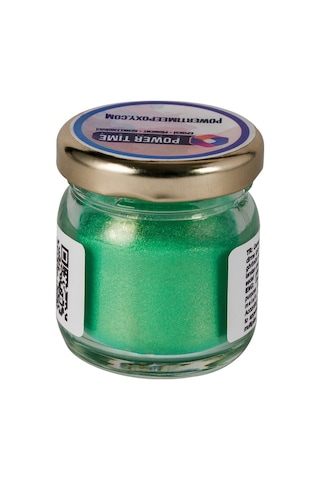 Sedefli Metalik Toz Pigment Boya / Yeşil / Epoksi Için