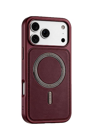 Bikapak Magpower Apple iPhone Uyumlu 18 Pro Max/17 Pro Max Kiraz Kapak