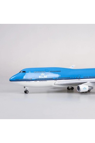 Klm Air Boeing 747 Yolcu Uçağı Model Uçak 1/160 Ölçek 47cm