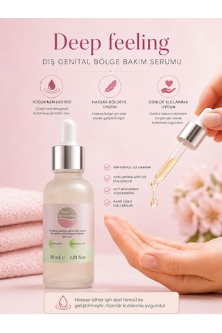 Deep Feeling Dış Genital Bölge Serumu 30 ML