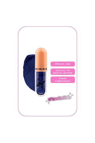 One For All Eyes & Lips & Cheeks Işıltılı Likit Göz farı - 10 Mystick Fall