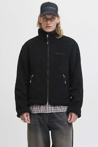 Jack & Jones Jornorrebro Teddy Jacket Sn Siyah Erkek Ceket 12282890 Siyah