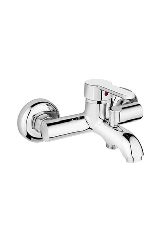 Enzo Fildişi Banyo Bataryası Krom