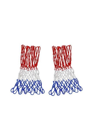 Leyaton Renkli Basketbol Filesi Floş Ipli Iki Adet