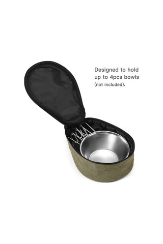 Besthome1 Tomshoo Yeşil Poliester Depolama Çantası, Kayak/snowboard Kasesi İçin, 19x13x7cm, 59-72.4g Ağırlığı, Spor Yeşil