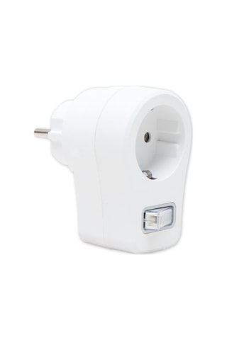 Powermaster 16816 Tekli Anahtarlı Akım Korumalı Priz Beyaz