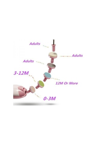 Suofeng Bebekler İçin Güvenli Ve Sessiz Tırnak Bakım Seti - 4 Renk Seçeneği