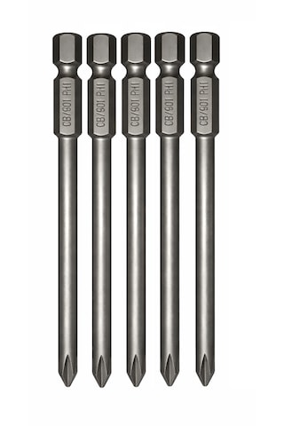 Profesyonel Ph1 90 Mm Tornavida Ucu Acr Teknolojili 1/4" Hex 5 Adet Ceta Marka