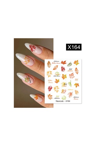 Su Transferli Nail Art Sticker X164 55344-19