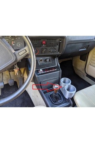 Bmw E34 Ön Kolsol İkili Bardaklık
