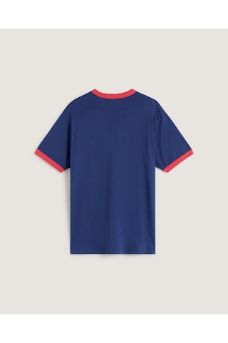 Vans Center Chest Rınger Tee Erkek Tişört Vn000txqfob1 Lacivert