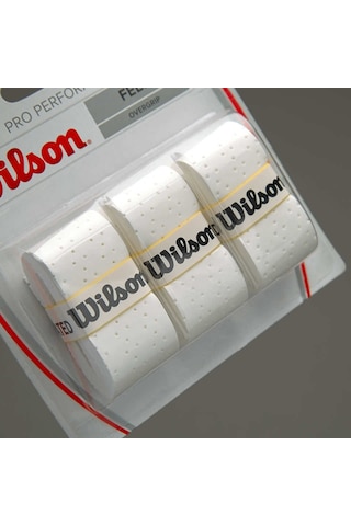 Wilson Pro Perforated Overgrip Tesi Raketi Gribi Wrz4005 White
