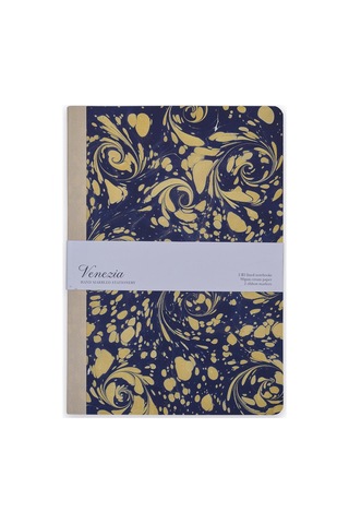 B5 Terzi Dikiş 2'li Set Ebru - Design No 39 & 18 Çok Renkli