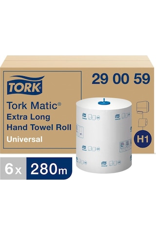 Tork 290059 Matic Hareketli Havlu 280 M 6 Rulo