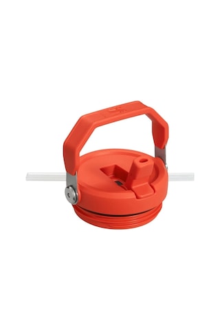 Stanley The Iceflow Flip Straw 0.89 L Pipetli Termos Bardak Mor-Turuncu