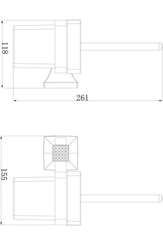 Eva Banyo Fontana Fd-91106 Krom Tuvalet Fırçalığı
