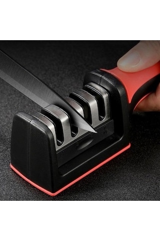 Bakgelal 4 Aşamalı Kaymaz Taban Hızlı Bıçak Makas Bileme Aracı, Bıçak Bileme Aracı, Mutfak Bıçak Bileyici, 4 Aşamalı Bıçak Bileme, Profesyonel Bıçak Bileme Aleti, Kesici Alet Bileme - Bgabicakbileme001