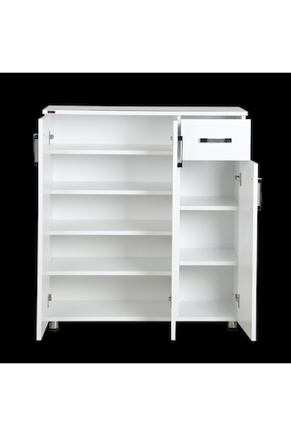 Ayakkabılık Çok Amaç Model Parlak Beyaz Hard Suntalem Demonte 5R (390855698) Beyaz