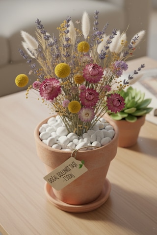 Beyaz Dolomit Dekor Taşı 1.5-2.5 Cm / 1500 Gr