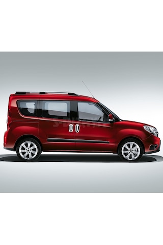 S-Dizayn Fiat Doblo Krom Kapı Kolu 4 Kapı 8 Prç 2010 Üzeri Set