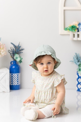 Kız Bebek Çiçek Desenli Tayt Bluz Takım - Desenli Desenli