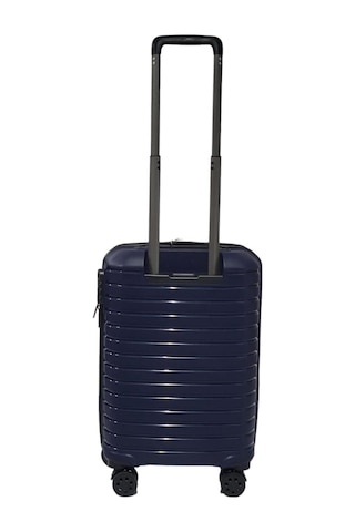 Oleets Kabin Boy Polipropilen Süper Esnek Kırılmaz Tekerlekli Valiz-bavul Mavi