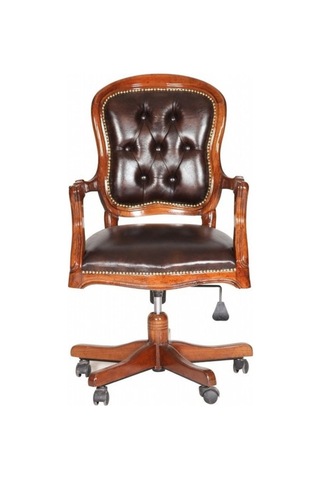 Crown Ofis Sandalyesi Naturel