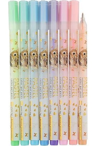Bruno Visconti Jel Kalem Seti "pastels.", 0.8 , 8 Renk Çok Renkli