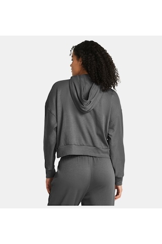 Under Armour Kadın Journey Rib Oversized Kapüşonlu Üst 1382732-025 Çok Renkli