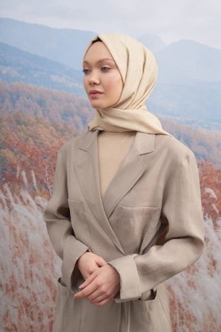 Armanda 70 X 190 Cotton Monogram Desen Şal - Ar 3098 03046 - 70 X 190 / Gümüş