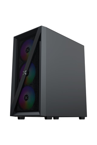 Xigmatek Blade 650w 80+ Temperli Cam+mesh Panel 4x12cm Sabit Rainbow Fan Mid-t Gaming Oyuncu Kasası