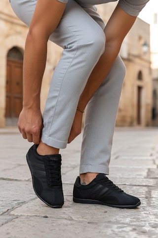M.p 261 6576 Rahat Esnek Sneaker Erkek Ayakkabı Siyah