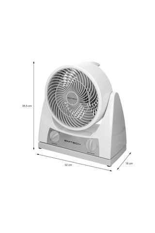 Simtech KM-1723 Masaüstü Vantilatör