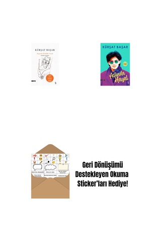 Dışarda Kötülük Vardı Ciltli + Aslında Hayal + Okuma Sticker'ları