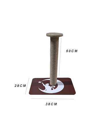 Kedi Tırmala Tahtası Lazer Kesim Ahşap Resimli9