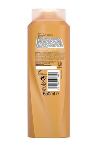 Şampuan Onarıcı 650ml 1 Adet Normal