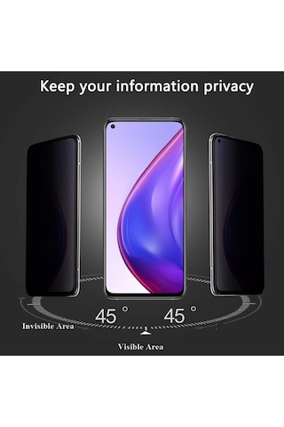 Oppo Reno 5 Lite Görünmez Hayalet Full Kaplayan Ekran Koruyucu Cam