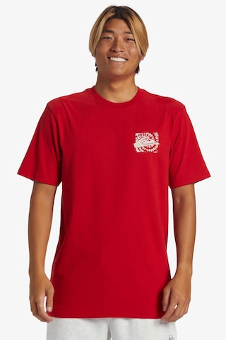 Quiksilver Hurricane Or Hippie Moe Erkek Tişört Aqyzt09540-30051-kırmızı