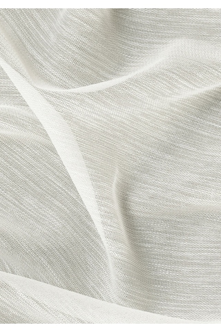 Gauze Fabric Design Bambu İpeksi Dokulu Tül Perde Seyrek Pile 1 X 2 Krem