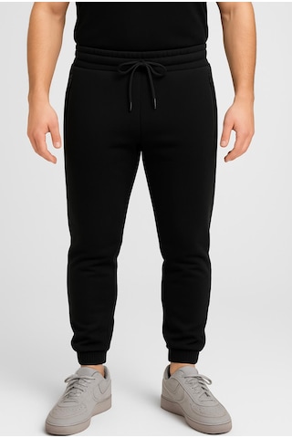 Axxel Erkek Siyah Eşofman Altı 3 İplik Şardonlu-p2118 Siyah