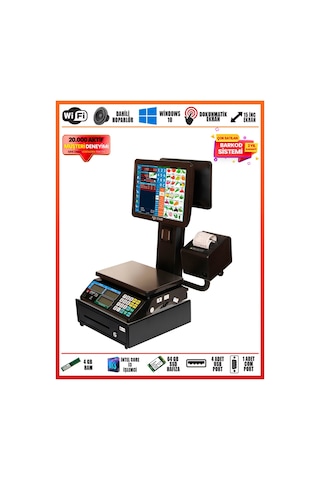Barkod Sistemi Pos Terazi Master Set