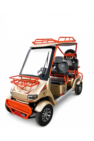 Sfm SF 500 Elektrikli Mini Araç Kahverengi
