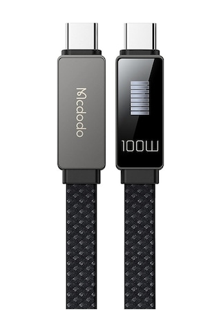 Flybuy Mcdodo Ca-4470 1.2m Pd 100w Ritim Serisi 9 Seviyeli Işık Ekranı İle C Tip-c Veri Kablosu