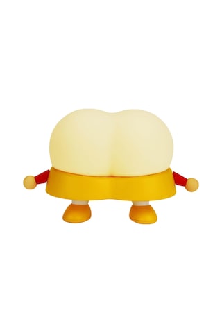 Homyl Başucu Çocuklar Komidin Için Led Gece Lambası Silikon Beyaz Çok Renkli