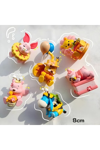 Winnie The Pooh Bahar Serisi Mini Koleksiyon Figürü 8 Cm Rastgele 1 Adet