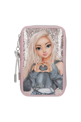 Top Model 2 Katlı İçi Dolu Kalem Çantası My Bff 13293 Çok Renkli