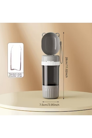 Evcil Hayvanlar İçin İkisi Bir Arada Su Ve Mama Bardağı