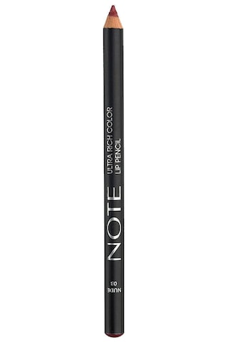 Note Cosmetique Ultra Rich Color Lip Pencil Dudak Kalemi 03 Nude - Nude